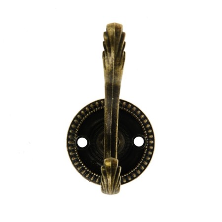 Hook furniture tundra TKD019, two -rod, bronze color-1