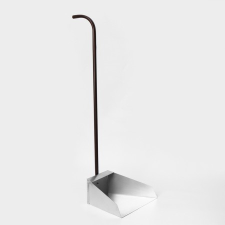 Garbage scoop 310 × 240 mm, handle 85 cm, galvanizing 0.5-2