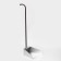 Garbage scoop 310 × 240 mm, handle 85 cm, galvanizing 0.5
