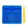 Magnetic tablet for drawing, 96 holes, blue