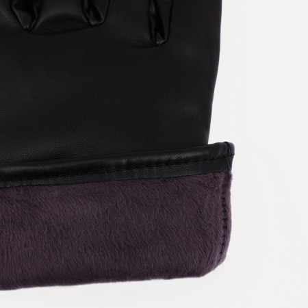 Gloves male, dimensionless, with insulation, black color-2