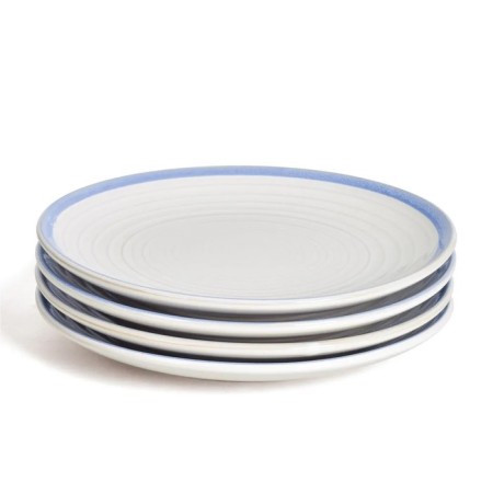 ARYA Home Stoneware, D = 26.3 cm, 4 pcs, Blue color.-1