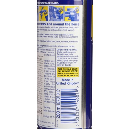 Universal lubricant WD-40, 200 ml-5