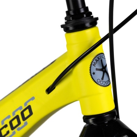 Bicycle 18 ’’ maxiscoo Space Deluxe, color yellow matte-4
