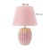 Table lamp "Success" 1he14 40W pink 22x22x33cm