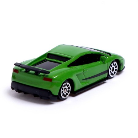 Metal machine Lamborghini Gallardo LP 570-4 Superleggera, 1:64, Green color-2