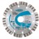 Diamond disk GROSS 730087, laser welding of turbo segments, dry cut, F230x22.2mm