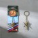 Metallic key keychain “February 23”, helicopter, 11 x 2.5 cm