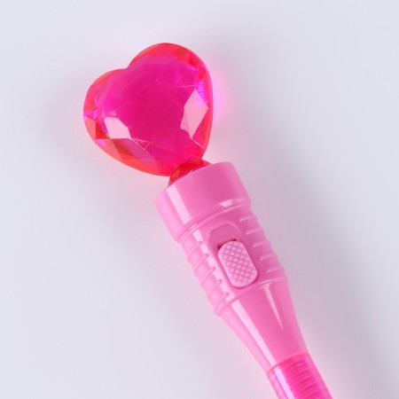 Light handle "Heart" with blue ink, color mix-2