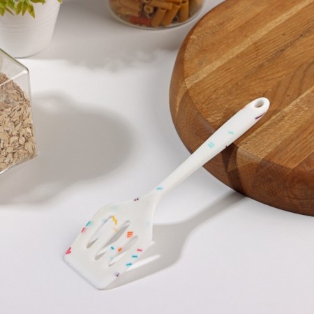 Visboard with slots of the “Confetti” share, 20.5 cm, white color-1