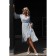 Women's dress, size 52, blue color