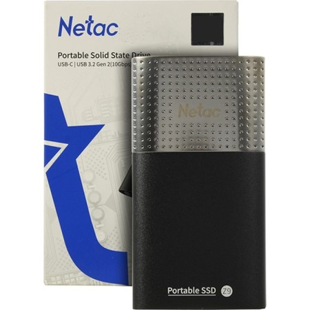 SSD NETAC USB-C 2000GB NT01Z9-002T-32BK Z9 1.8 "Black Black-5