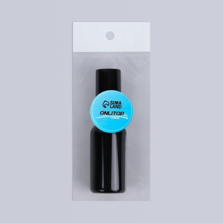 A glass bottle for storage, with a sprayer "Black", 30 ml, black color-6