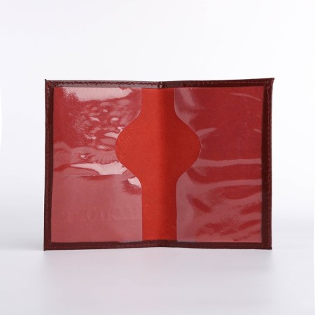 Passport cover, brown color-5