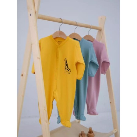 Details of children with closed legs Rant FIRST, height 74 cm, deserted beige color-5