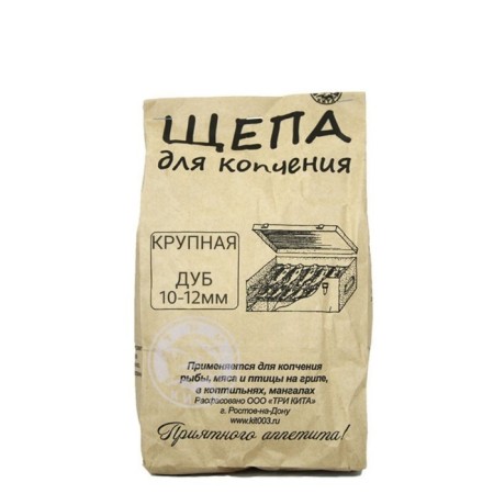 Dube chips for smoking, fraction, 10-12 mm, 400 g
