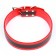 Two-layer collar 66 x 3.5 cm, Osh 50-60, brown-red