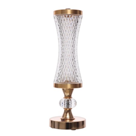 Table lamp touch Buildi LED 3W 3000-6000K USB AKB Dimmer gold 9.5x9.5x29.5 cm 102220-7