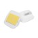 Holder self -adhesive tundra krep, 45x45 mm, square, white, 3 pcs.