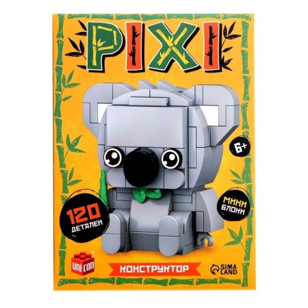 Designer "Pixi. Koala ", mini blocks, 120 parts-2