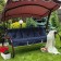 Villy swing pillow, size 50x60x180 cm, blue color