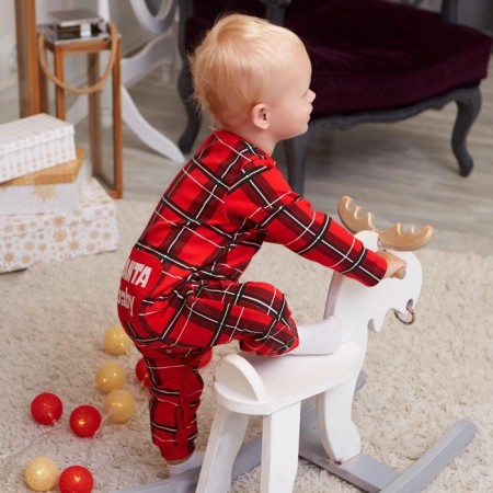 Combineson crumb I "Santa Baby", height 62-68 cm, red-2