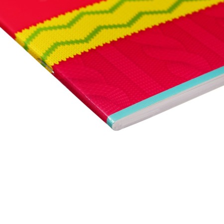 Album for drawing A4, 40 sheets of "foot hats", covered cardboard, block 100 g/m2, mix-7