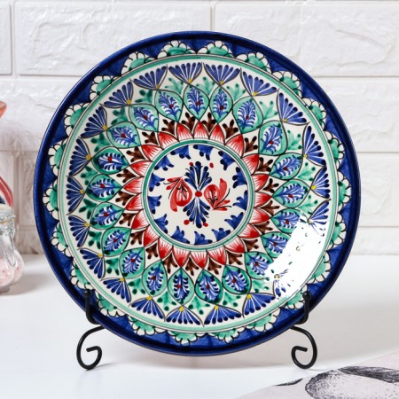 Largan Rishtan ceramics "Patterns", 27 cm, mix-1