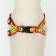 The “Bones and Paws” set of a reflective, leash 120 x 1.5 cm, OG 36-52 cm, red