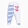 Children's sliders, white/blue color, height 56cm