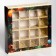 New Year. Box under 16 sweets "Happy New Year!", 17.7x17.7x3.8 cm, confectionery packaging