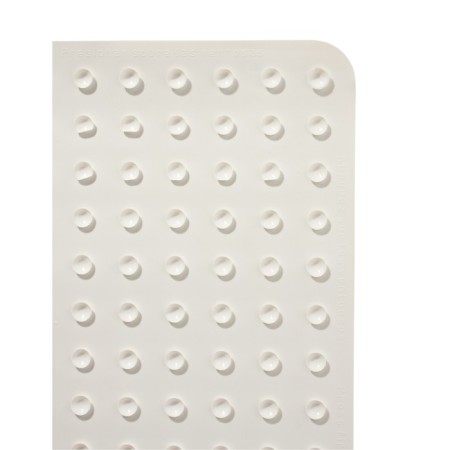 Anti -slip barber Basic, white color, 36x71 cm, aqm-2