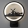 Sconces 2496/1 LED 15W 4000k Black 24x24x30 cm