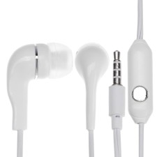 Наушники SmartBuy S4 SBH-012K, вакуумные, микрофон, 93 дБ, 16 Ом, 3.5 мм, 1 м, белые