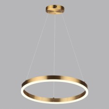 Lumber Lumion lamp. Echo, 34W, LED, 400x400 mm, brass color