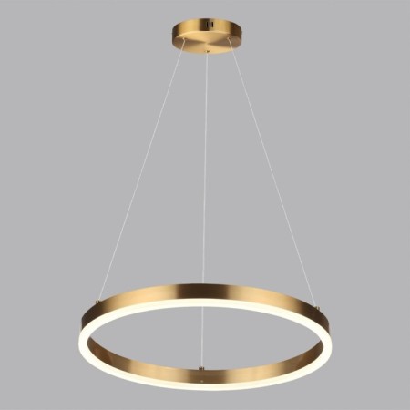 Lumber Lumion lamp. Echo, 34W, LED, 400x400 mm, brass color
