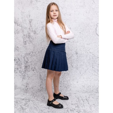 Turtleneck for girls, height 116 cm, pink color