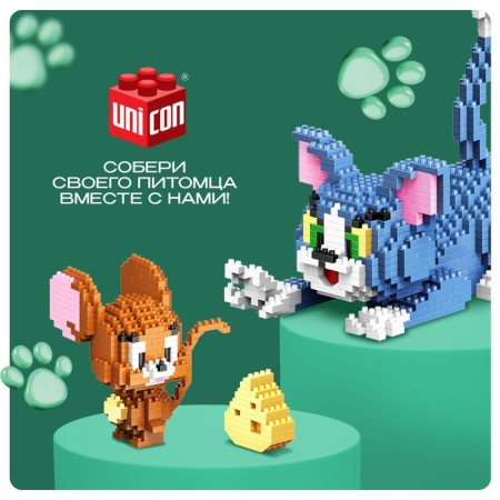 UNICON Конструктор "Mini Blocks. Кошки-мышки"-3