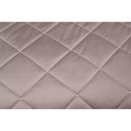 Velluto bedspread, size 240x260 cm, dry rose color-1