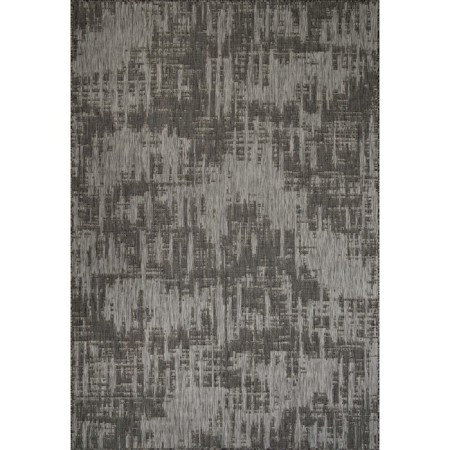 Rectangular carpet Merinos Kair, size 200x390 cm, Gray color
