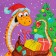 New Year. Gift package "Happy Snake", 33 x 42.5 x 10 cm.