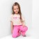 T -shirt Baby shortened KAFTAN "Hearts", p. 38 (146-152 cm), beige
