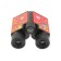 Veber binoculars, 8 × 22, "Moscow", red color