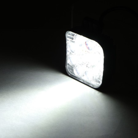 LED FARA LEMPEL WL-132S, high light, metal housing, 9 LED in a circle, 27 watts-1