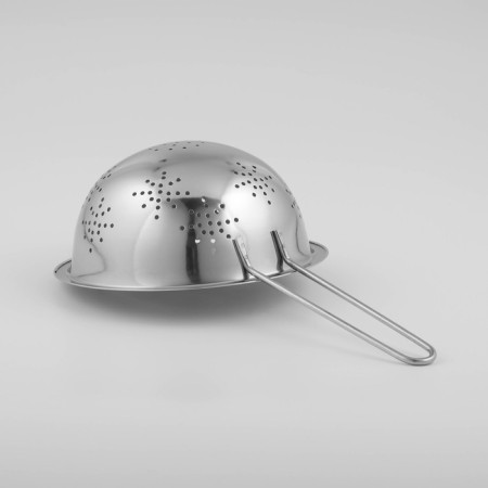 A colander made of stainless steel of the India, 750 ml, d = 16 cm, a long handle-2