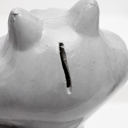 Piggy bank "Cat with a smile" 30cm-4