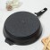 Granite Star pan, d = 30 cm, plastic handle, anti -stick coating, black color