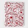 Laminated vertical "Winter History", S 12 x 15 x 5.5 cm, New Year