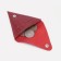 Case for coins/headphones on the button, dark red color