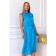 Women's dress, size 42, blue color 5634
